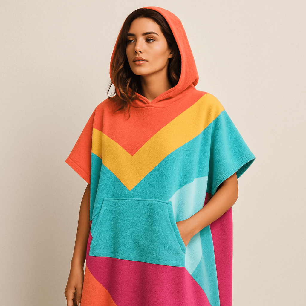 poncho de surf