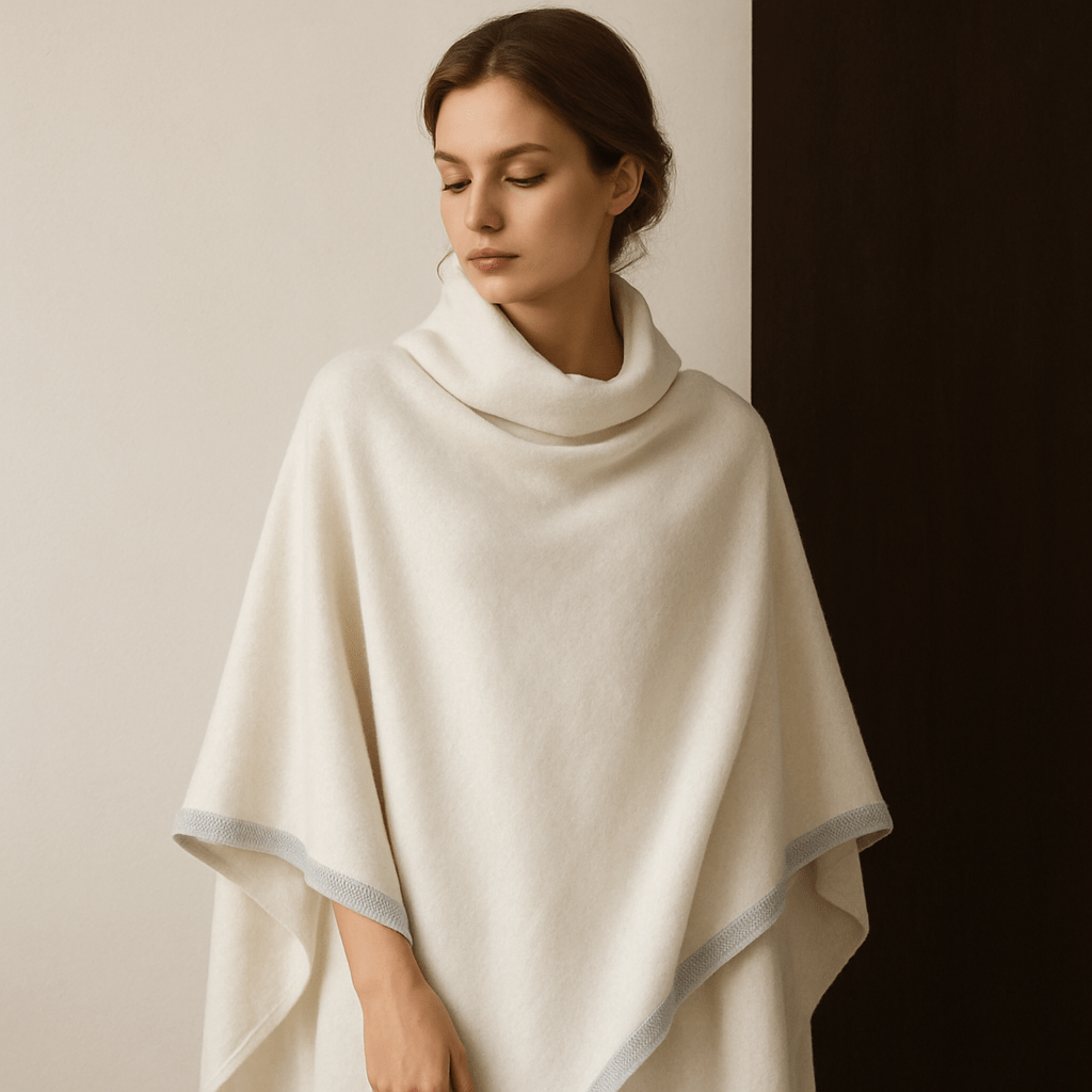 poncho pour femme en laine