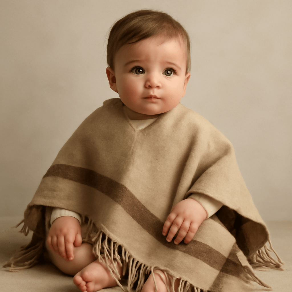 poncho pour bébé