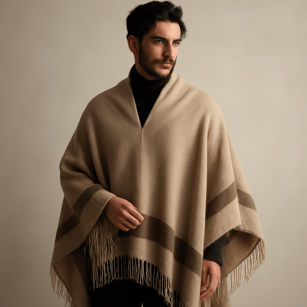 poncho pour homme