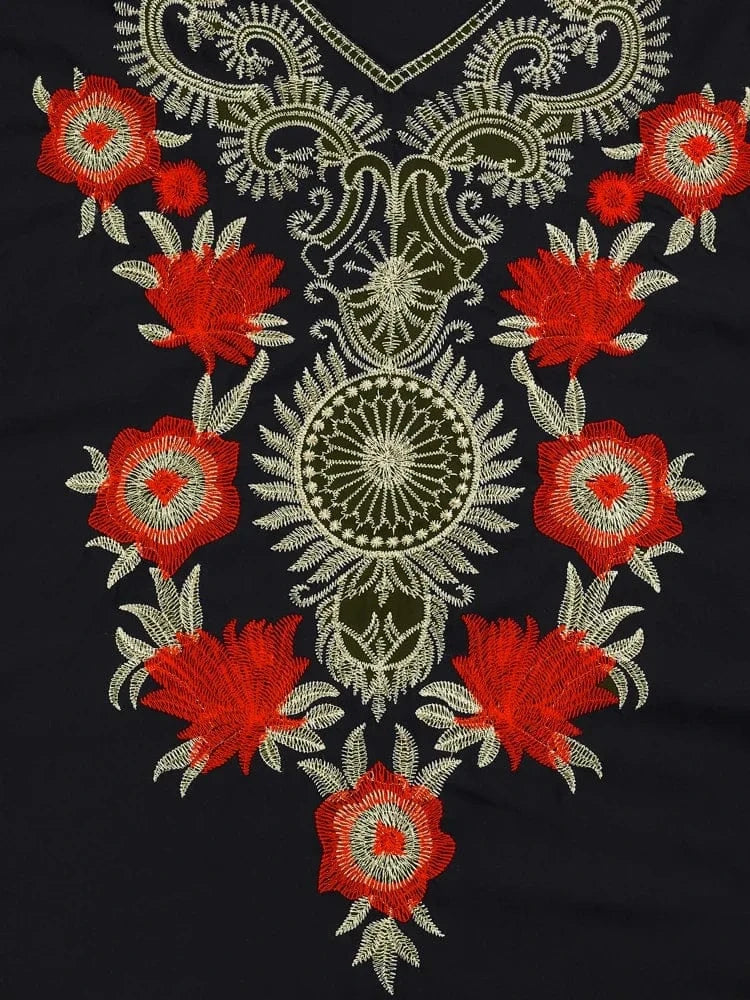 Poncho Femme Chiné Long