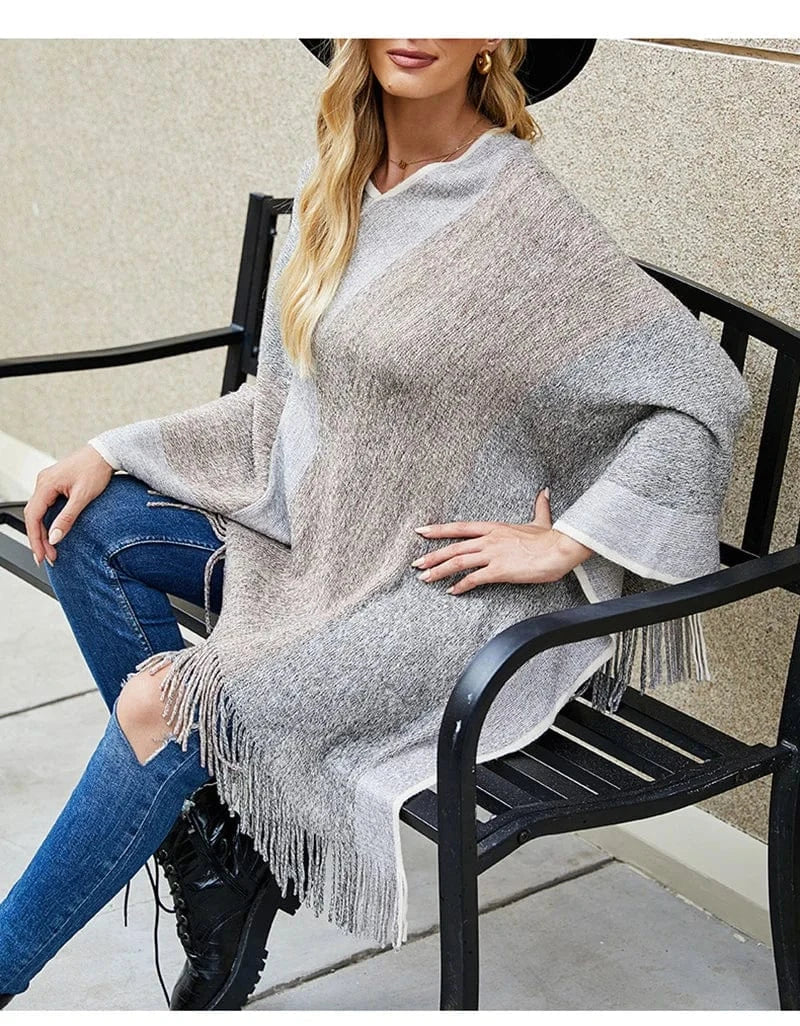 Cape Poncho Chaud