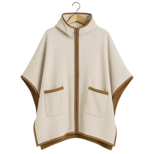 Plaid Poncho Hiver Femme