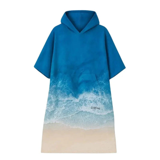 Poncho à Capuche Polyester