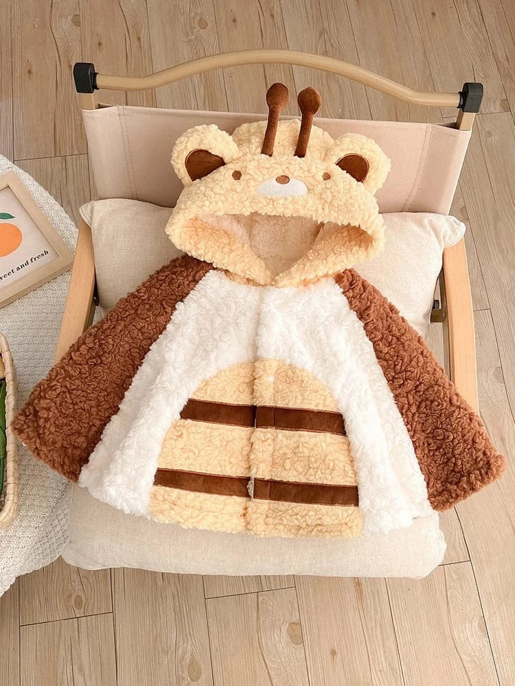 Poncho Bébé Abeille