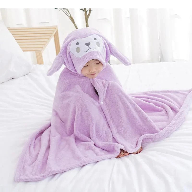 Poncho Bébé Agneau