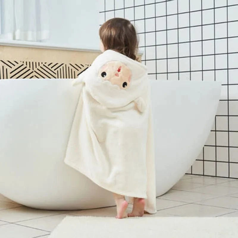 Poncho Bébé Agneau
