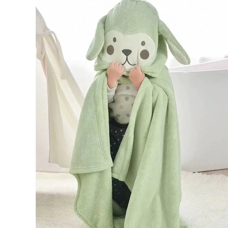 Poncho Bébé Agneau