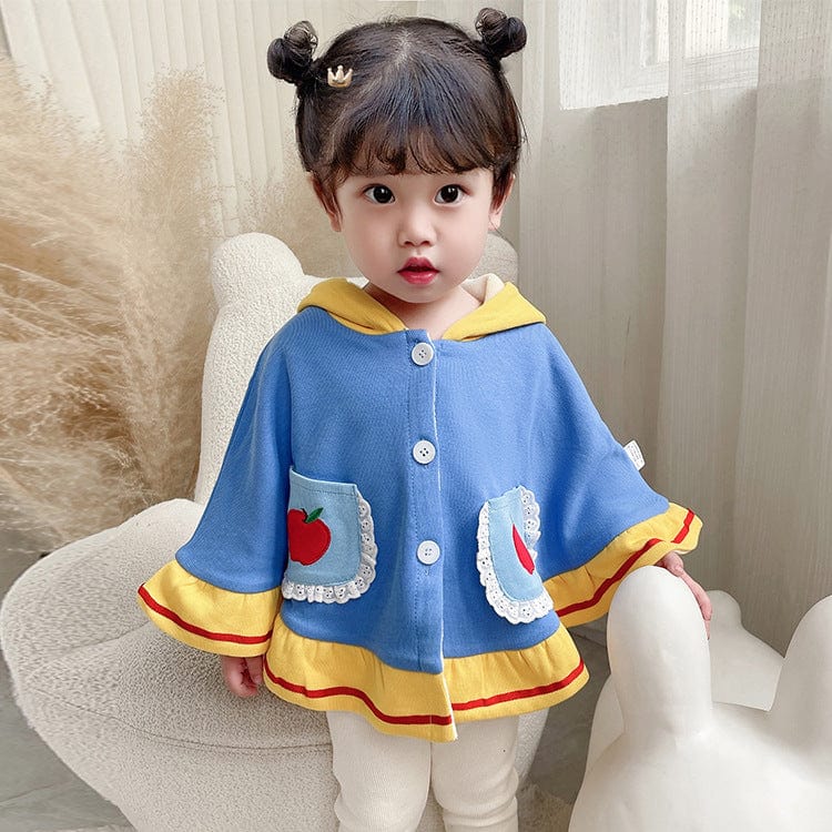 Poncho Bébé Blanche-neige