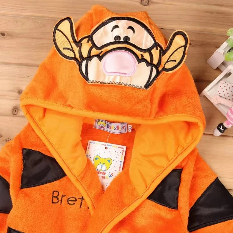 Poncho Bébé Chaud Tigrou