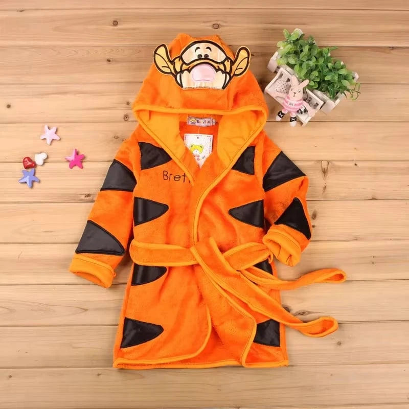 Poncho Bébé Chaud Tigrou