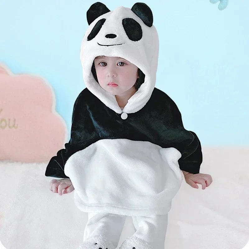 Poncho Bébé Cosy Dalmatien