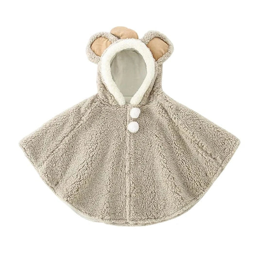 Poncho Bébé Coton Doux