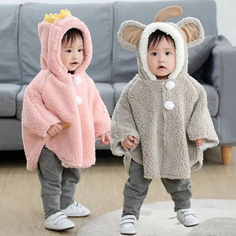 Poncho Bébé Coton Doux
