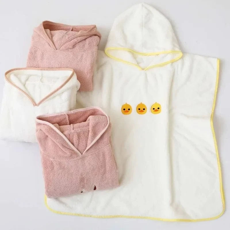 Poncho Bébé Coton Fin