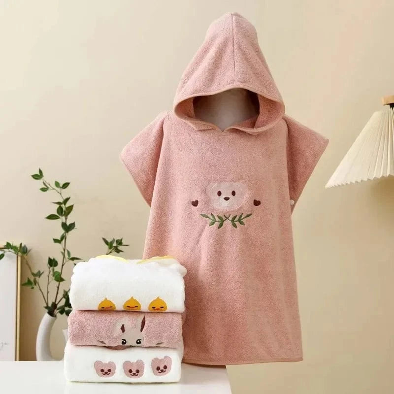 Poncho Bébé Coton Fin