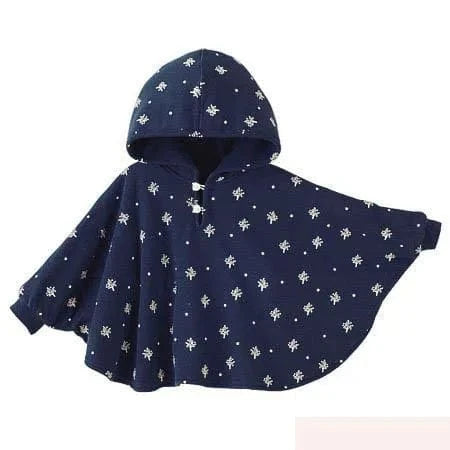 Poncho Bébé Coton Hiver