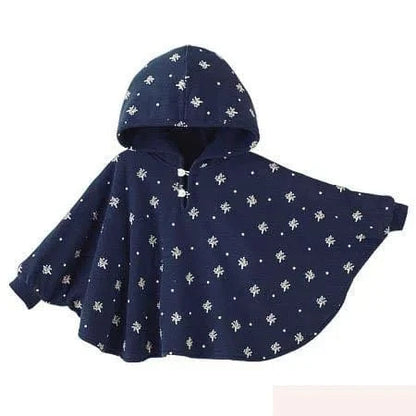Poncho Bébé Coton Hiver