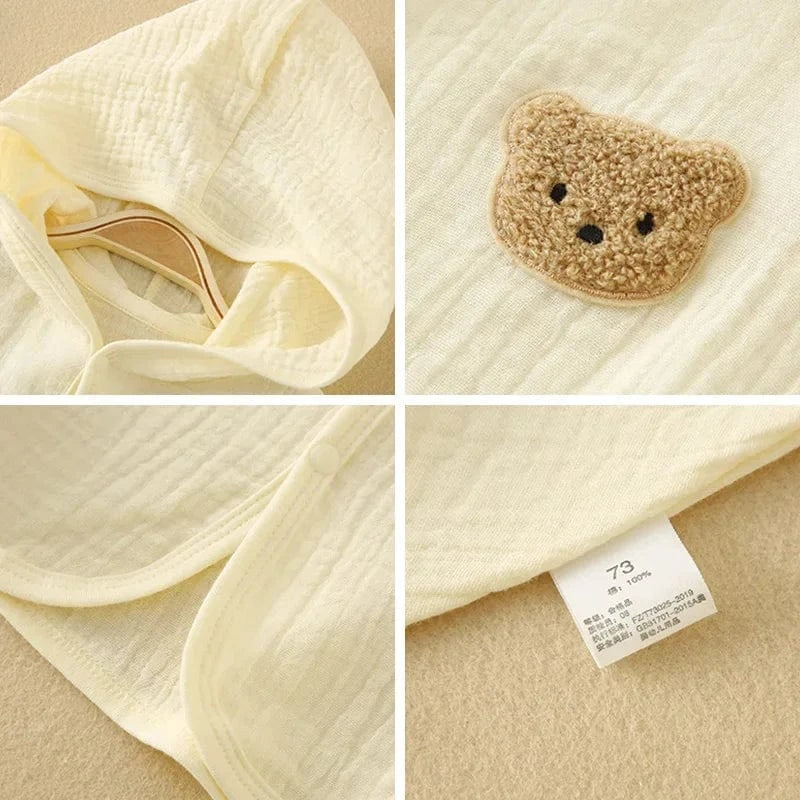 Poncho Bébé Doux Fin