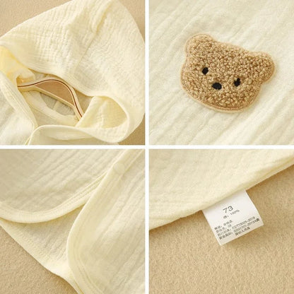 Poncho Bébé Doux Fin