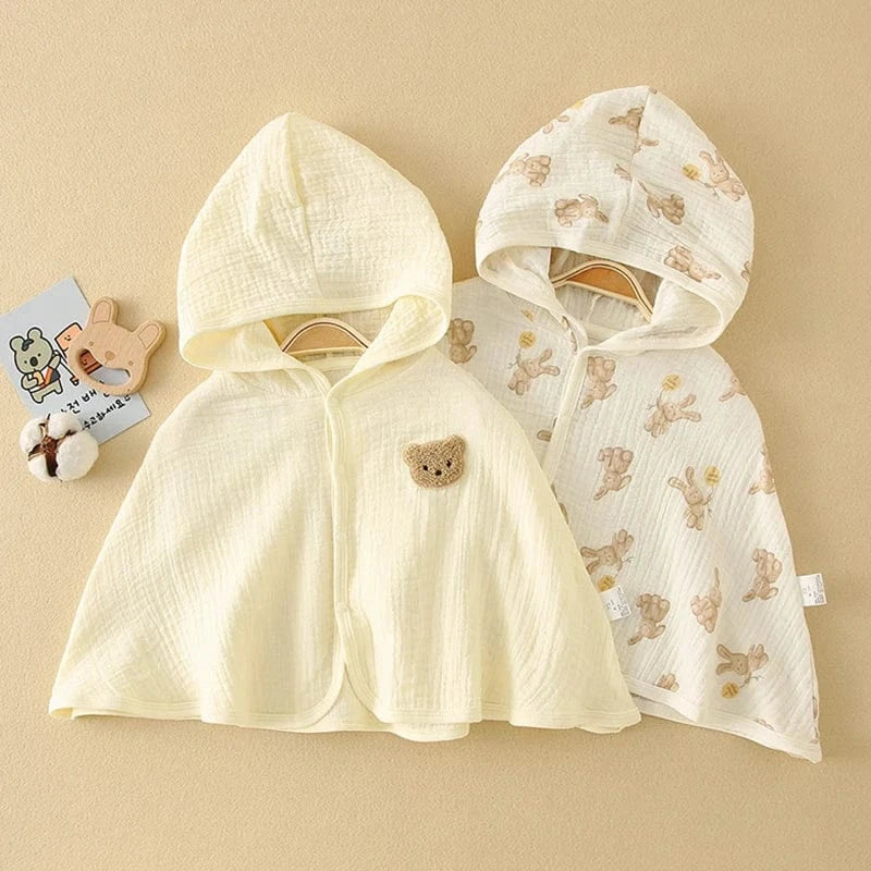 Poncho Bébé Doux Fin