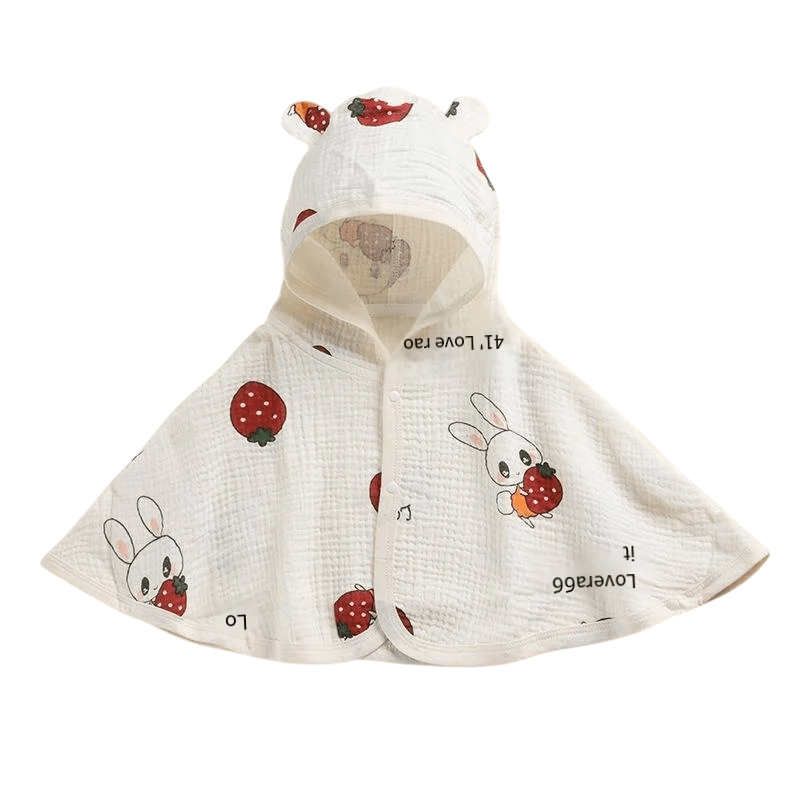 Poncho Bébé Été à Capuche