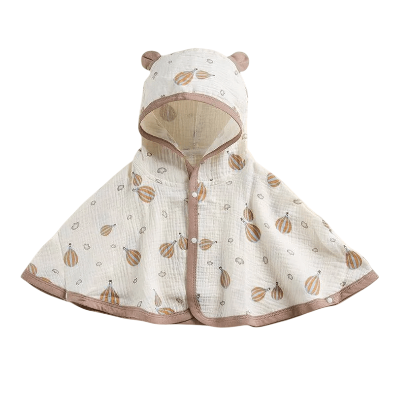 Poncho Bébé Été à Capuche