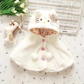 Poncho Bébé Hello Kitty