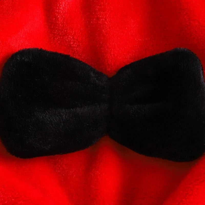 Poncho Bébé Hiver Coccinelle
