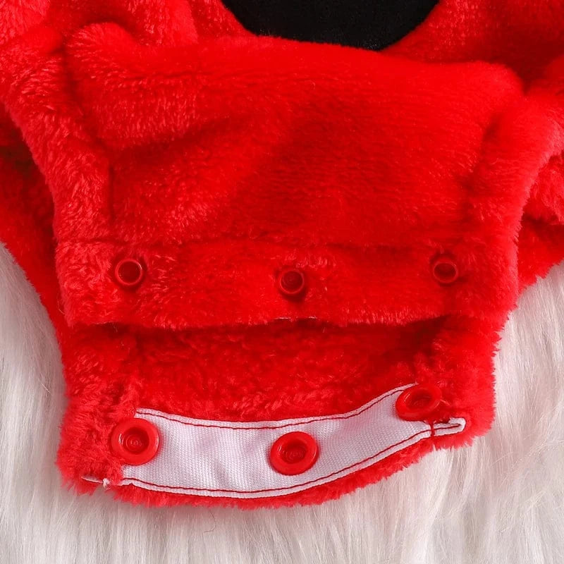 Poncho Bébé Hiver Coccinelle