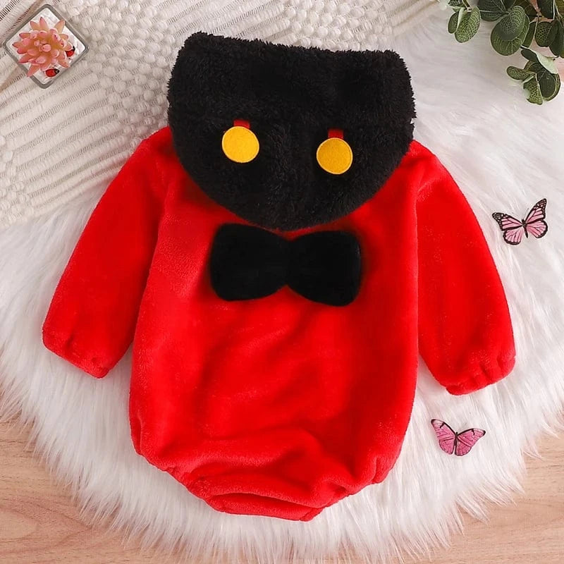 Poncho Bébé Hiver Coccinelle