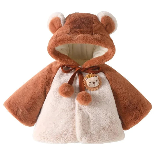 Poncho Bébé Ourson
