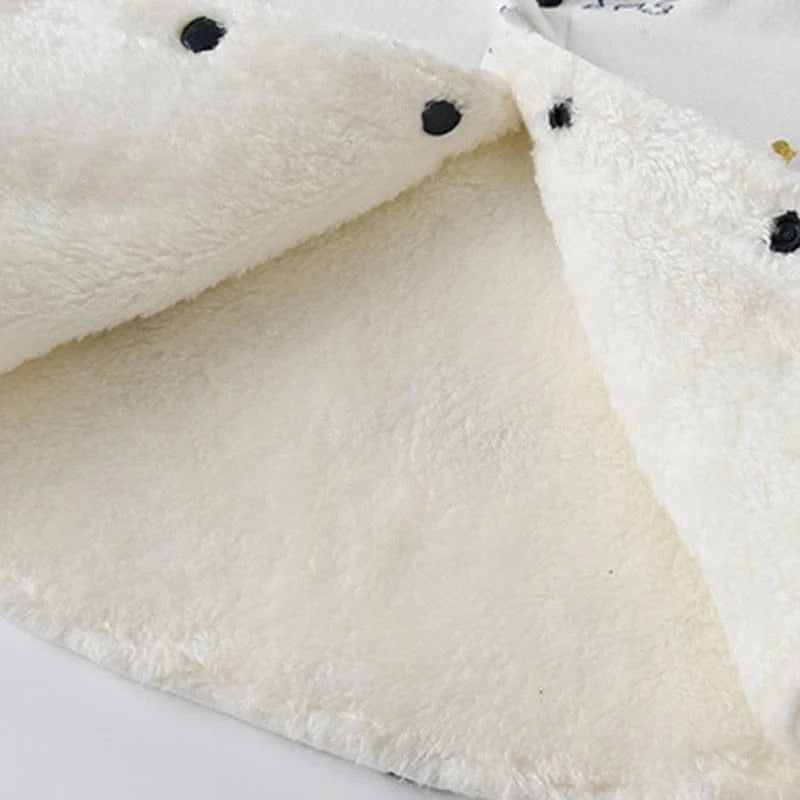 Poncho Bébé Polaire Hiver