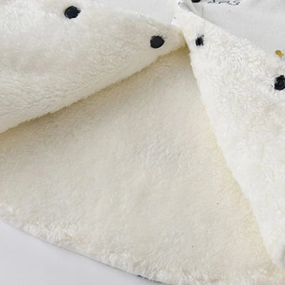 Poncho Bébé Polaire Hiver