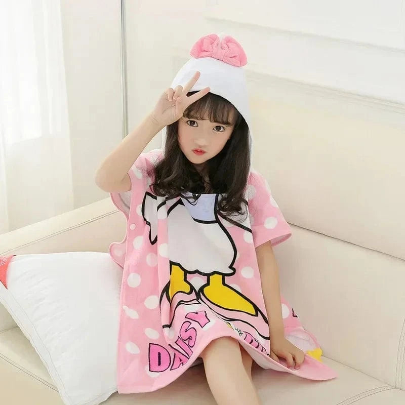 Poncho Bébé Polaire Minnie