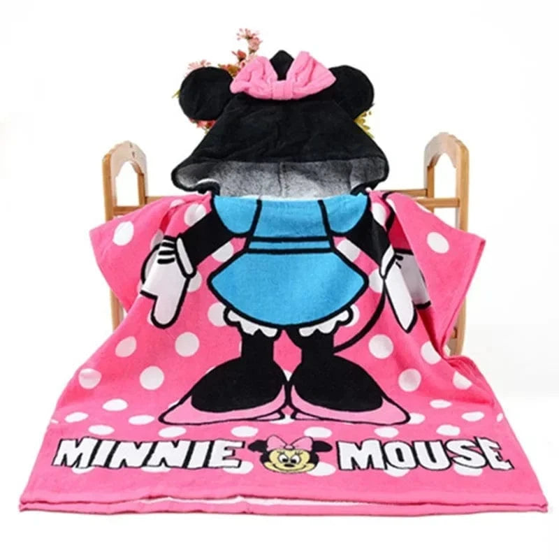 Poncho Bébé Polaire Minnie