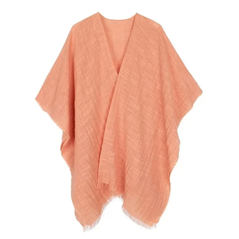 Poncho Cape Coton