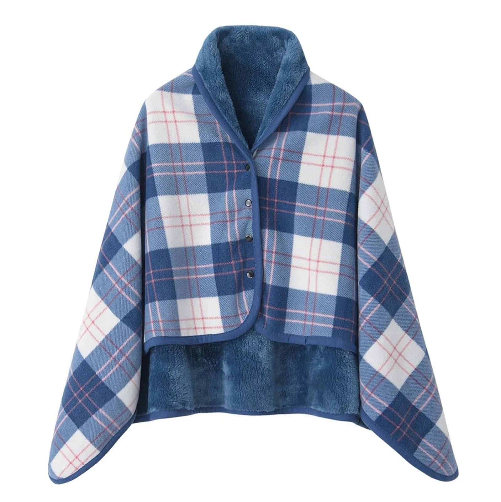 Poncho Chaud Femme