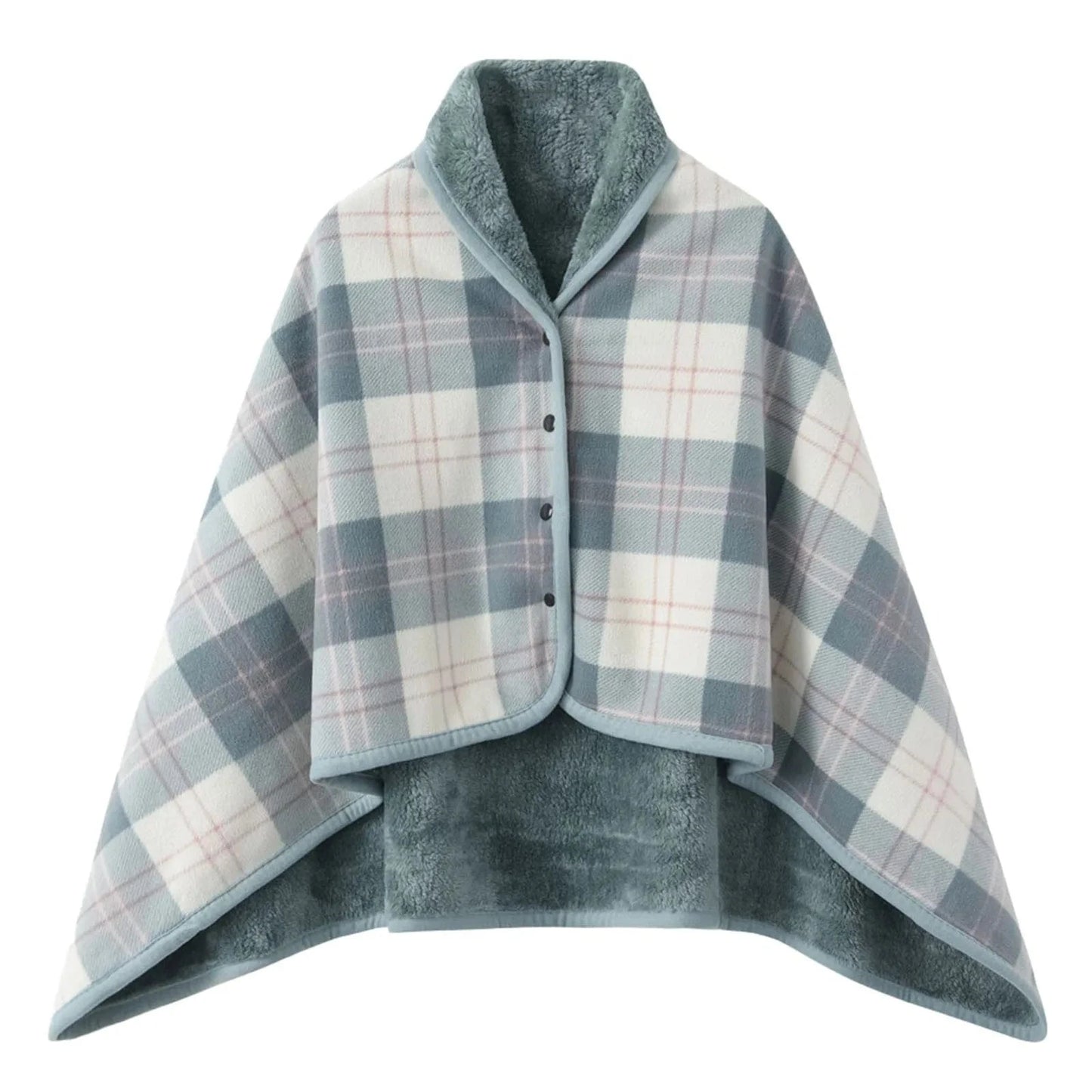 Poncho Chaud Femme