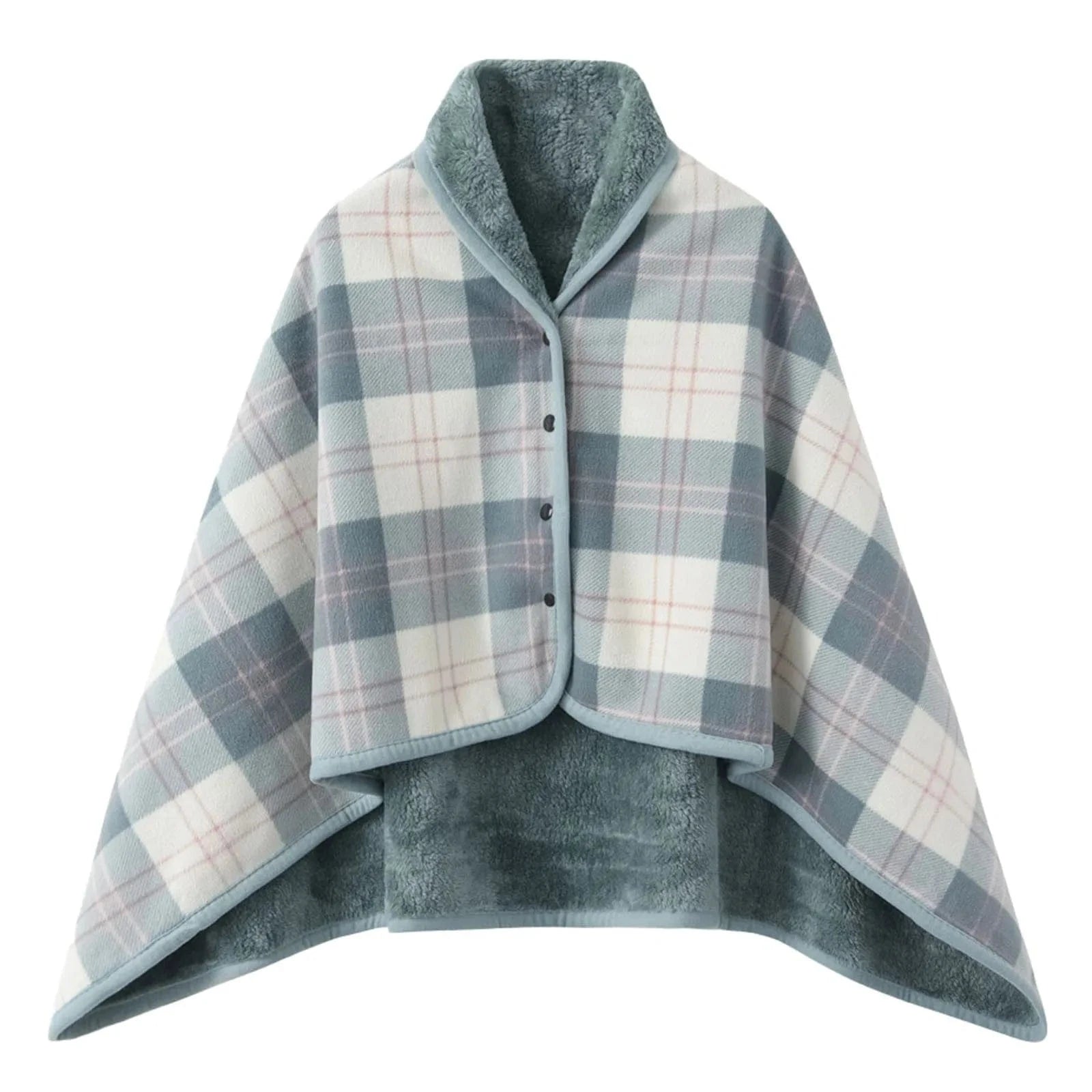 Poncho Chaud Femme