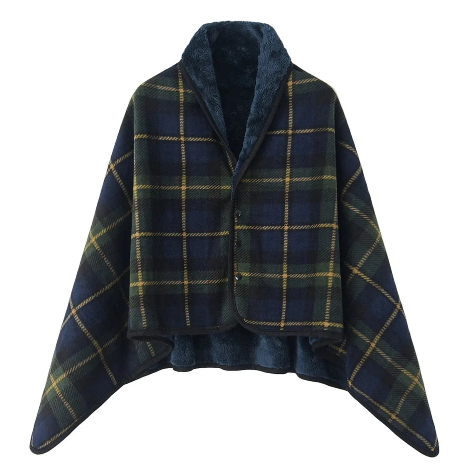 Poncho Chaud Femme