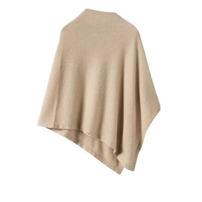 Poncho Col Boutons