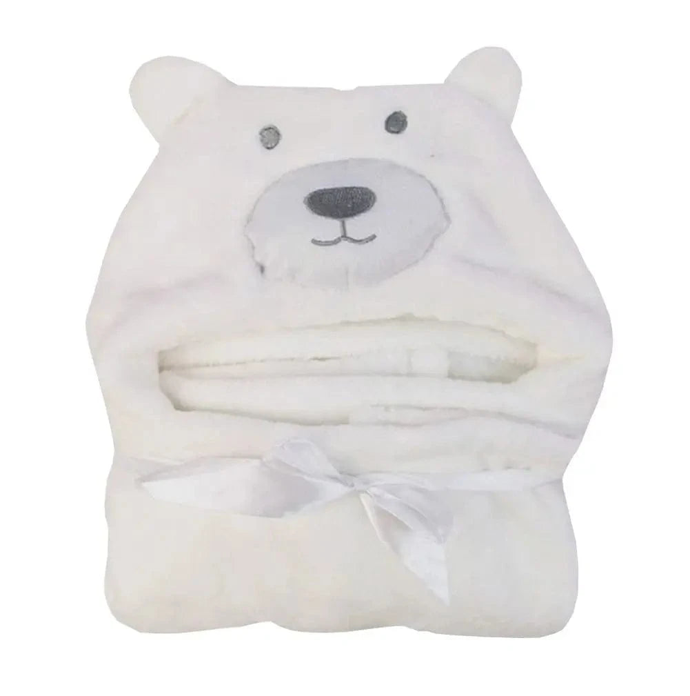 Poncho de Bain Bébé à Capuche