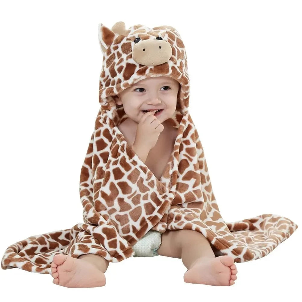 Poncho de Bain Bébé à Capuche