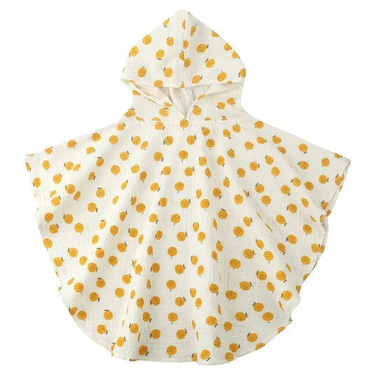 Poncho de Bain Bébé à Pois