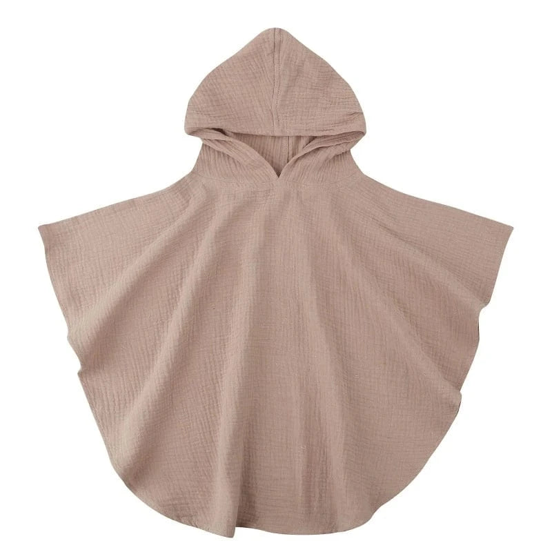 Poncho de Bain Bébé à Pois