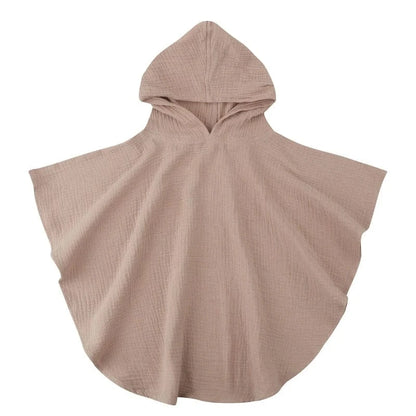 Poncho de Bain Bébé à Pois