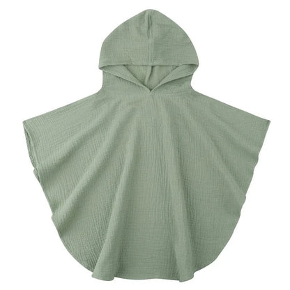 Poncho de Bain Bébé à Pois