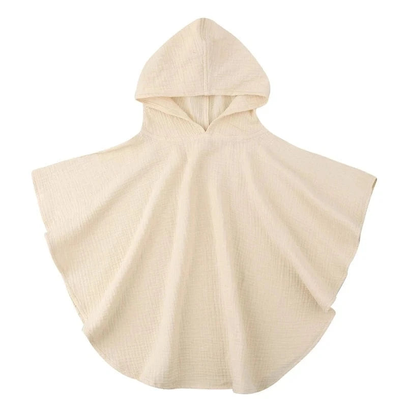 Poncho de Bain Bébé à Pois