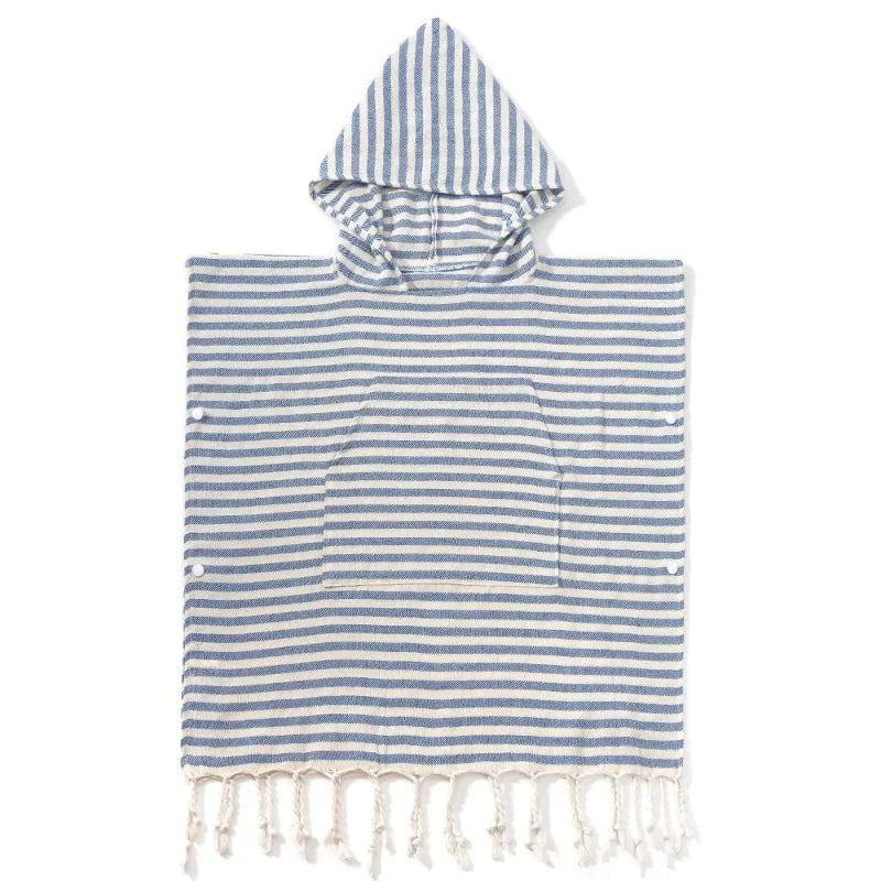 Poncho de Bain Bébé à Rayures
